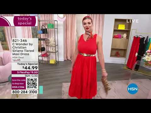 HSN | C. Wonder Christian Siriano Fashions Premiere 03.30.2023 - 12 PM