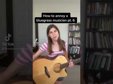 How to annoy a bluegrass musician… part 6 #bluegrass  #musician #annoying #martin #guitar