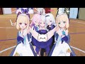 MMD 나를 데려가 Hina Hoshino Plana Midori Momoi Chise Kisaki Kokona Mari Hanako 4k 60fps