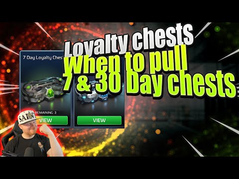 7 & 30 Day Loyalty Chests | When should you pull them in Star Trek Fleet Command | Payouts by level