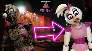 Fixing RUINED CHICA FNAF using BLENDER |Security Breach RUIN | Five Nights at Freddy's RUIN