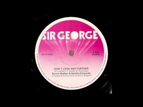 Byron Walker & Sandra Edwards - Don't Look Any Further