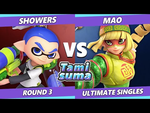 TAMISUMA 219 Round 3 - Showers (Inkling) Vs. Mao (Min Min) SSBU Smash Ultimate