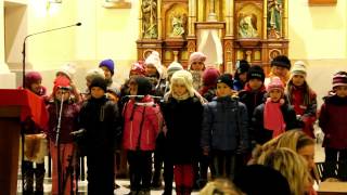 preview picture of video 'Vánoční zpívánky v kostele (12.12.2012)'