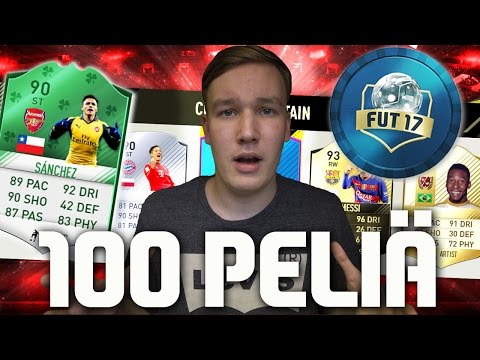 100 PELIÄ TÄYNNÄ!! - #FIFA17 FUT DRAFT TO GLORY #35