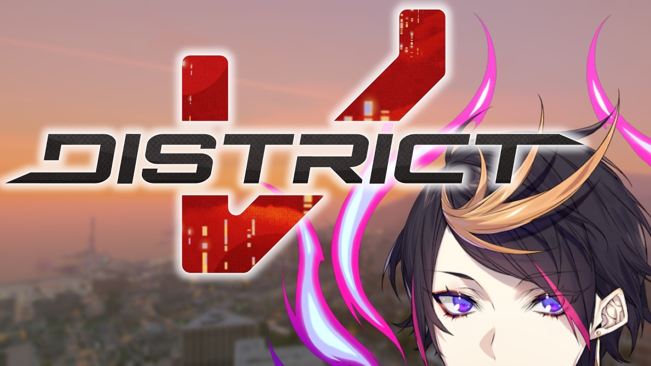 【DAY 1】This city is chaotic at night #DistrictV 【NIJISANJI EN| Shu Yamino】