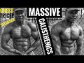 Massive Chest and Shoulder Workout | Bodyweight Chest and Tricep Workout