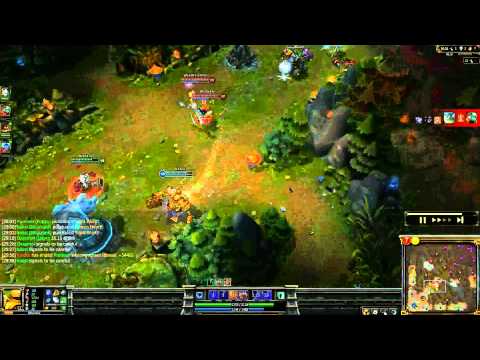 A short teamfight which shows the power of Manabarrier + Towergrabs