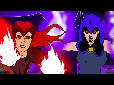 Scarlet Witch Vs Raven Part 2  / Animation