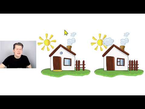 違いを見つけよう：家 🏠 簡単英語アクティビティ｜理解できるインプット 初級英語レッスン (Find the Differences: Houses 🏠 Easy English Activity | Comprehensible Input Beginner English Lesson)