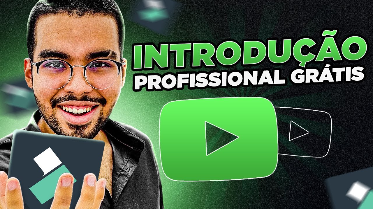Como fazer uma introdução PROFISSIONAL e de Graça no Filmora X! (Vinheta para YouTube)