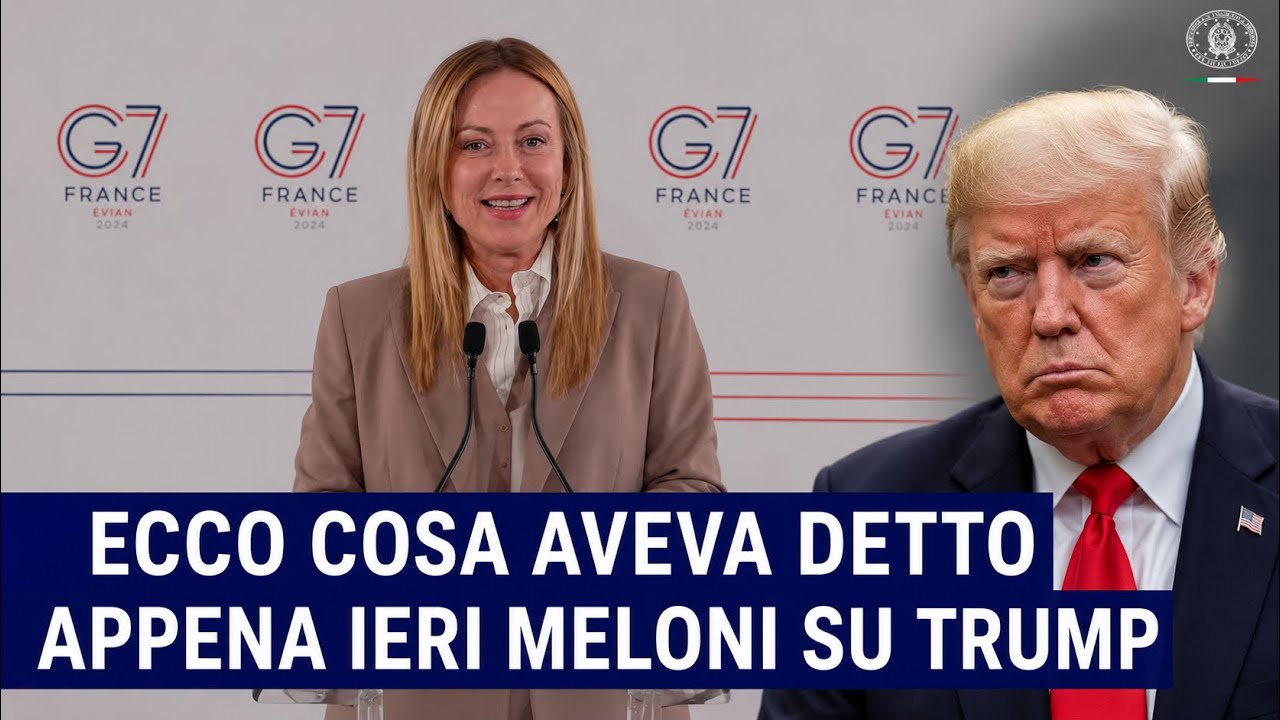 ECCO COSA AVEVA DETTO GIORGIA MELONI SU TRUMP APPENA IERI