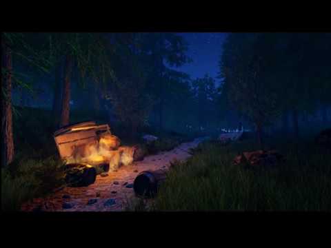 UE4 Night time wreck scene [WIP]