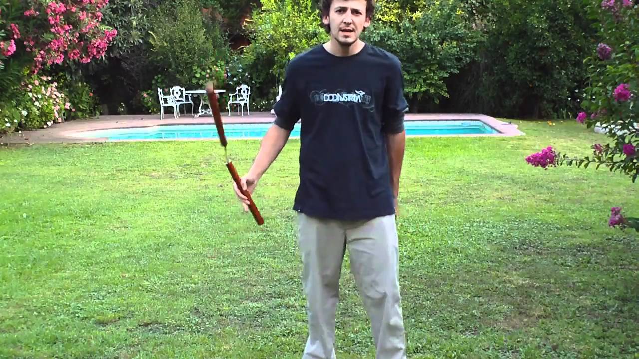 Down spin under the leg pass | Intermediate