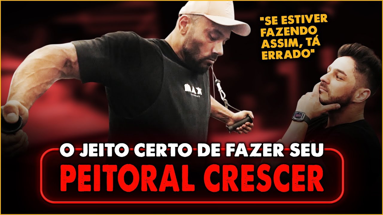 É ASSIM QUE VOCÊ VAI TER RESULTADOS NO SEU TREINO DE PEITO