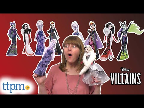 DISNEY VILLAINS! Sinister Styles, Style Series, and Black and Brights Collection Dolls Review!