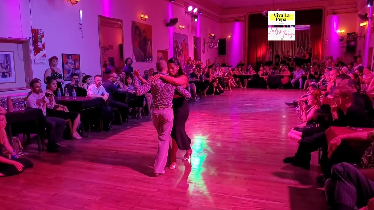 FATI CARACOCH y GUILLERMO CERNEAZ en Viva La Pepa. LADY'S TANGO FESTIVAL 2023