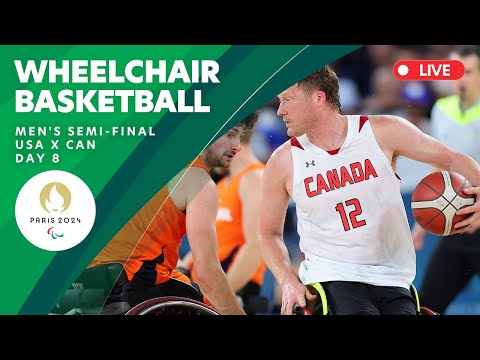 Wheelchair Basketball - Men's Semifinal USA X CAN | Day 8 | Paris 2024 Paralympics