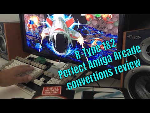 R-Type 1 & R-Type 2 perfect Amiga convertions from the Arcades, quick gameplay review