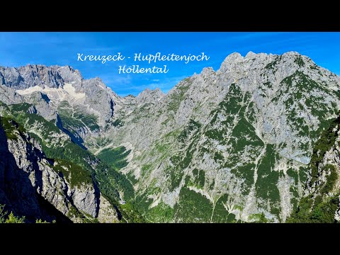 Kreuzeck über Hupfleitenjoch durchs Höllental