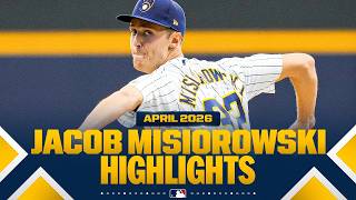 Jacob Misiorowski struck out the 2nd most batters in MLB to start off 2026 ???? (April Highlights)