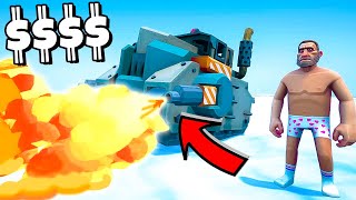 Mining with a FLAMETHROWER TANK in Hydroneer!