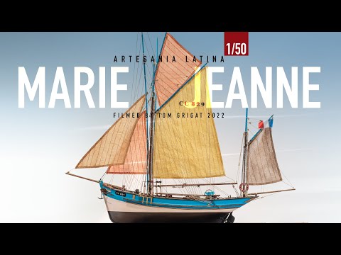Marie Jeanne stopmotion - Fisherboat in 1/50 from Artesania Latina