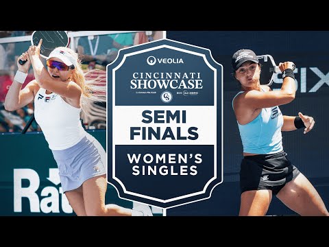 Anna Leigh Waters v Catherine Parenteau at the PPA Veolia Cincinnati Showcase
