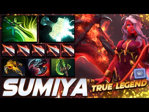 SumiYa Queen Of Pain - ALL TIME LEGEND - Dota 2 Pro Gameplay [Watch & Learn]