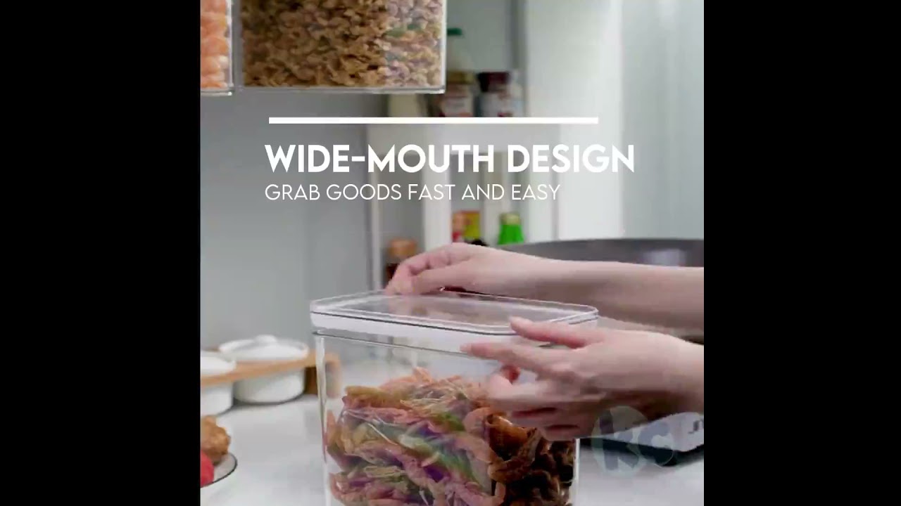 Mountable Airtight Storage Containers