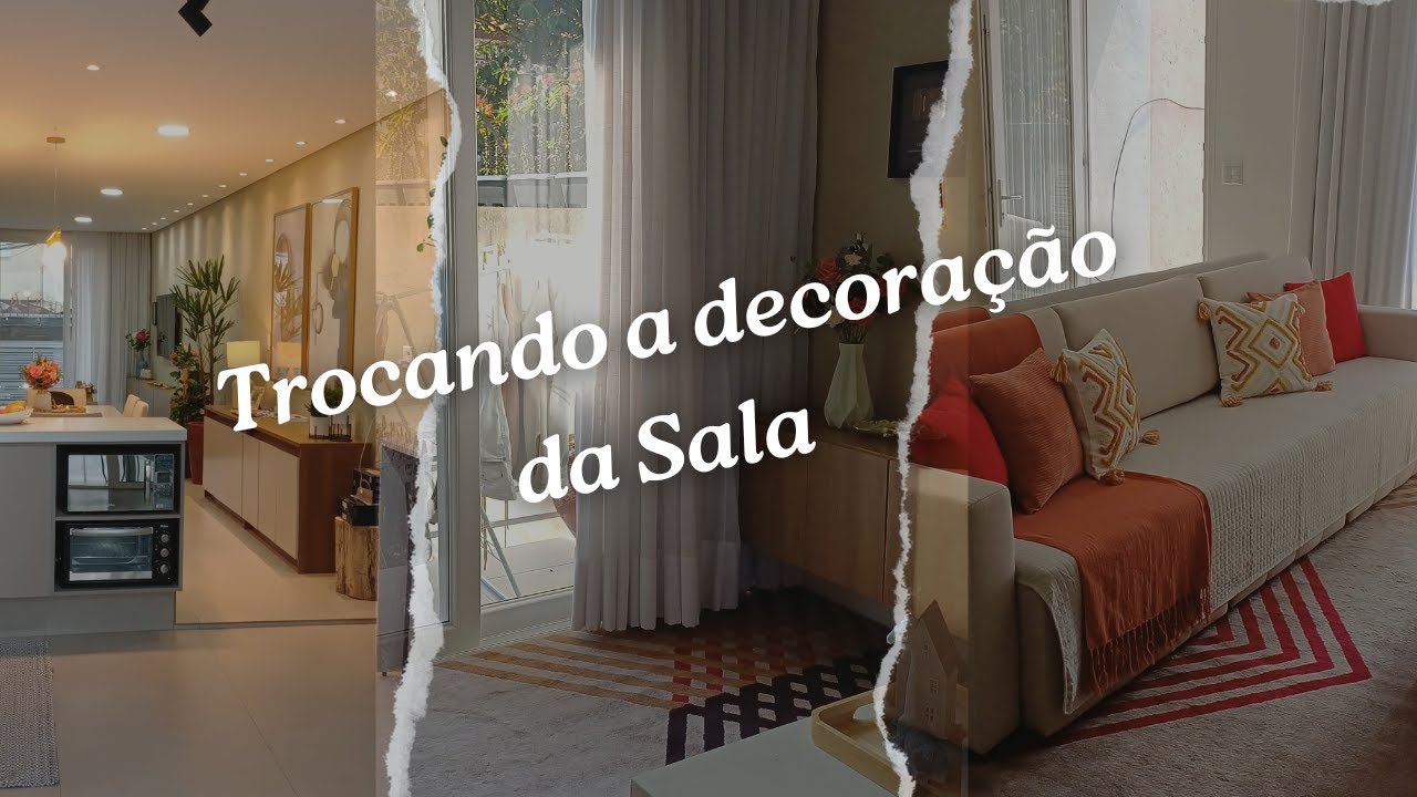 Mudando a Decoração da Sala, Torquei Algumas Coisas de Lugar | Carla Oliveira