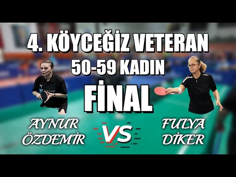 Köyceğiz Veteran 50-59 Kadın FİNAL | Aynur Özdemir - Fulya Diker