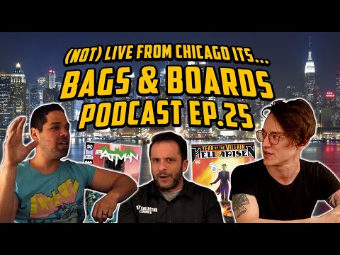Punchline Key Comic Speculation, Comic Book Stock Options & Rob is Mad Again // Bags and Boards Ep25