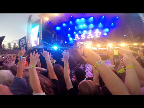 ASAP Rocky live full. Music Festival Blockfest 2016