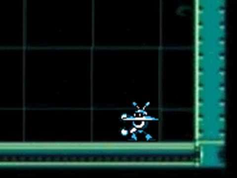 Galaxy Man defeats Mega Man