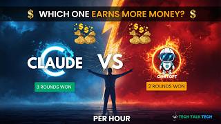 Claude vs ChatGPT Which One Earns More Money Per Hour!