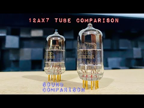 12AX7 tube comparison | JJ Electronic, Electro Harmonix and Gold Lion