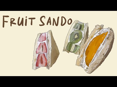 Fruit Sando (Japanese Fruit Sandwich)