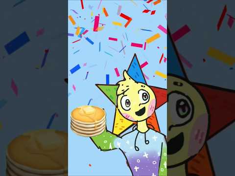 Waffle and panqueque 🌈🌈🌈