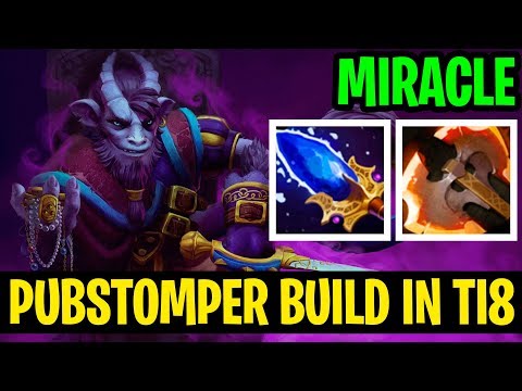 Stomping Build In The International 8 - Miracle- Riki - Dota 2