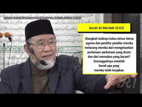 Celaan Allah Terhadap Ulama Yahudi | Dato' Dr. Danial Zainal Abidin