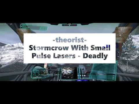 MWO Quickplay | Storm Crow (SCR-D) | Stormcrow with Small Pulse Lasers = Deadly