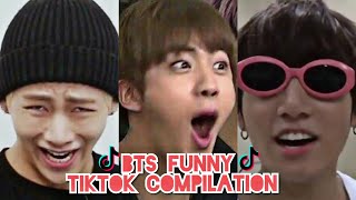 BTS Funny TikTok Edits Compilation  Try not to Lau
