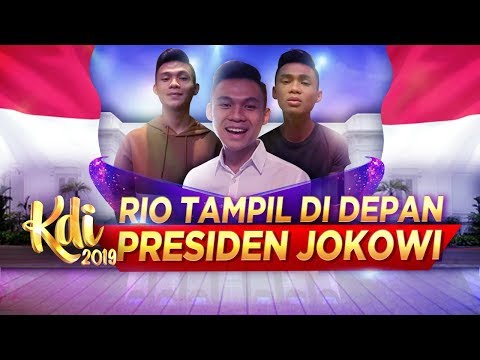 GOOD JOB! RIO PERNAH TAMPIL DI DEPAN PRESIDEN JOKOWI!