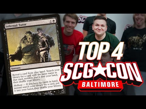 TOP 4 + INFERNAL TUTOR IS BACK! SCG CON Baltimore Legacy 5k — The EPIC Storm | Magic: The Gathering