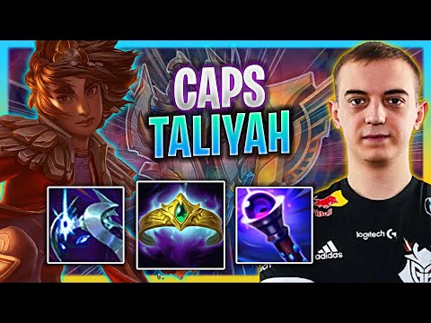 CAPS IS A GOD WITH TALIYAH! | G2 Caps Plays Taliyah Mid vs Tristana!  Season 2023
