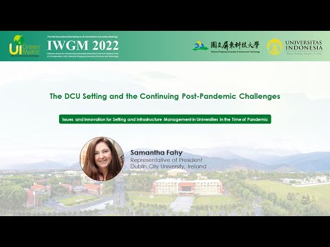 Samantha Fahy, Representative of President, Dublin City University, Ireland