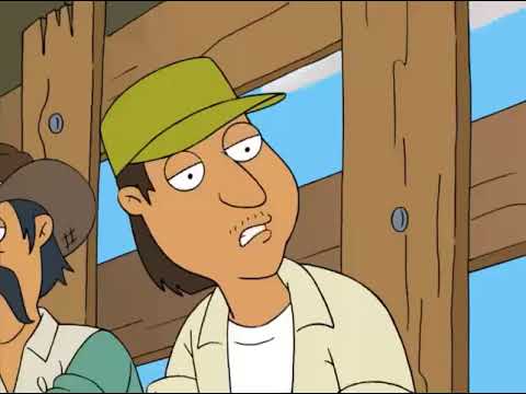 Brian speaking English in the Spanish dub of Family Guy