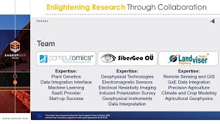 Flying Soil Sensors; Integrating Earth Observation Data with Crop Genetics in Machine Learning GIS