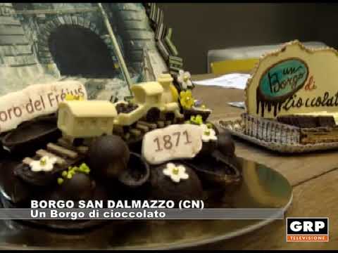 BORGO SAN DALMAZZO (CN): Un Borgo di cioccolato - 08.03.2018 - GRP Tv